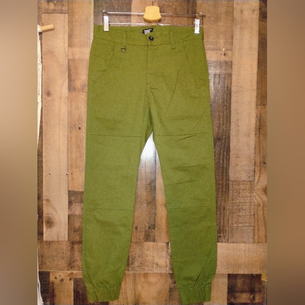 Italy Morn Men's Green Cargo Jogger Pants Size Small